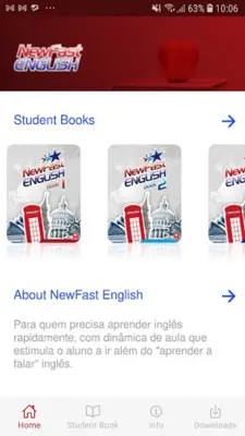 Newfast English android App screenshot 1